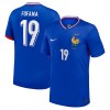 Camisola França Fofana 19 Homen Equipamento 1ª Euro 2024